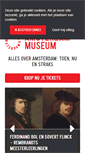 Mobile Screenshot of amsterdammuseum.nl